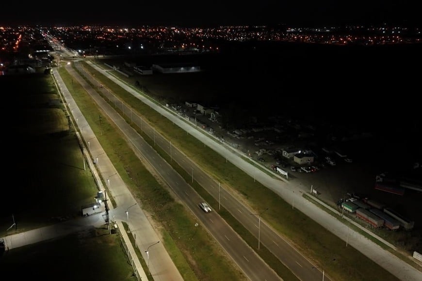 Rafaela renovó su Acceso Oeste con una moderna avenida de doble calzada