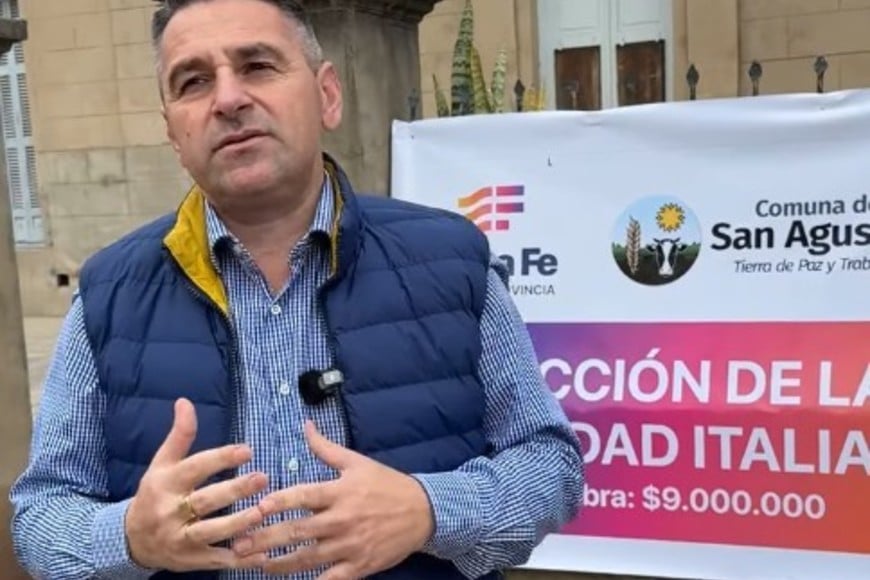 La Sociedad Italiana de San Agustín renovará sus instalaciones gracias a un aporte provincial