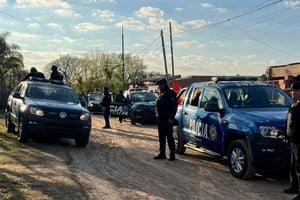 El hecho movilizó a distintas dependencias policiales.