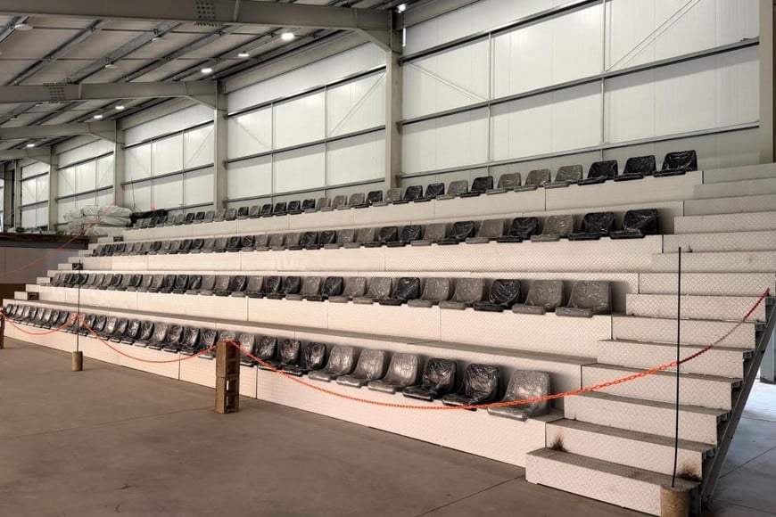 Las obras se concentran ahora en terminaciones interiores y equipamiento.