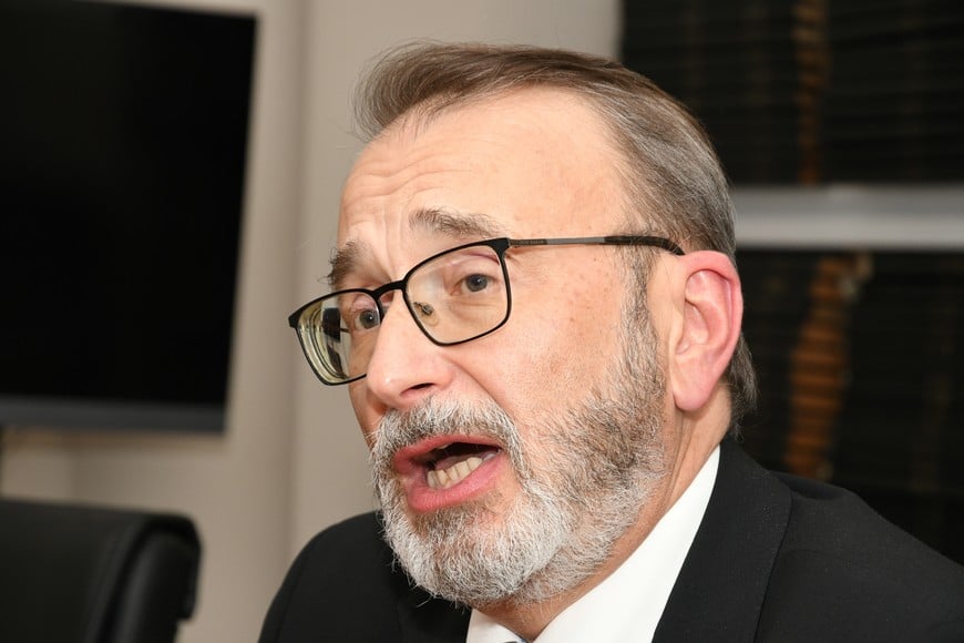 Yurii Klymenko, embajador de Ucrania en Argentina. Crédito: Manuel Fabatía