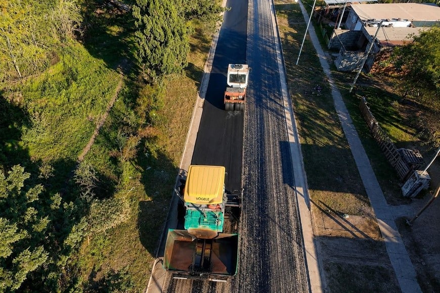 San Jorge mejora la conectividad y la seguridad vial con dos importantes frentes de obra