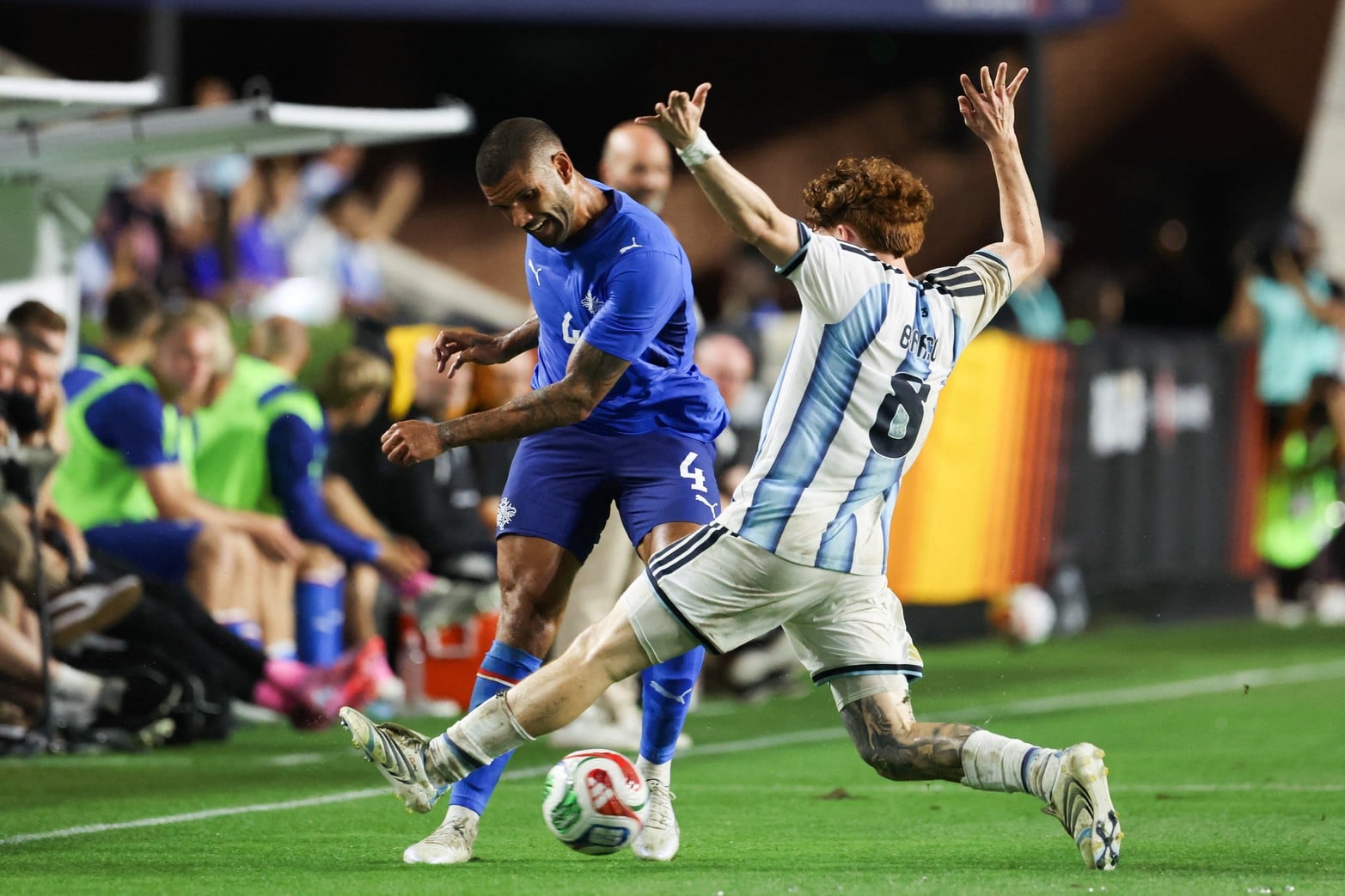 Argentina vs Islandia.