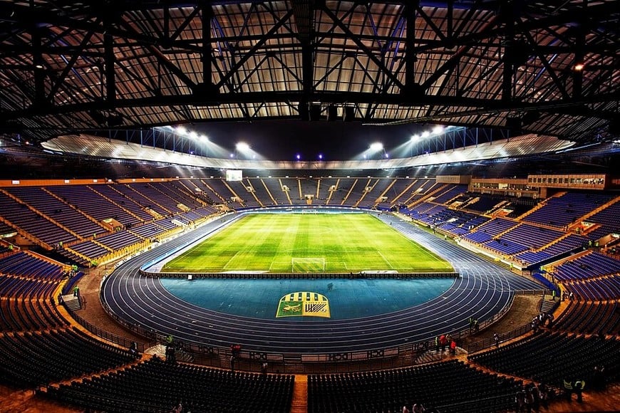 El estadio del Metalist tiene capacidad par más de 40 mil espectadores. Foto: Archivo.