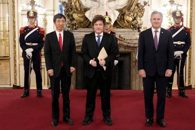 Hoshino Yoshitaka, Embajador del Japón. Crédito: Cancillería