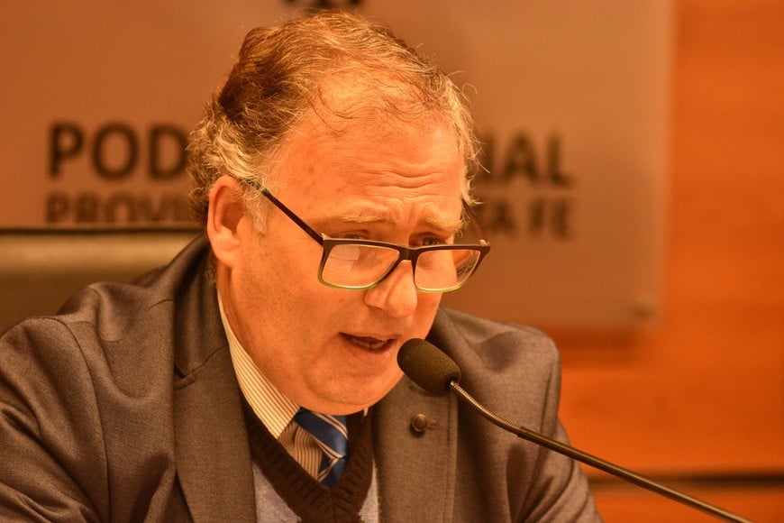 Juez penal de Santa Fe Sergio Carraro