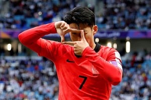 Son Heung-min obtuvo una exención militar tras ganar el oro en 2018. Foto: Reuters
