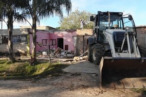 El año pasado la justicia había ordenado el derribo de otro búnker en barrio La Orilla. Foto: Archivo
