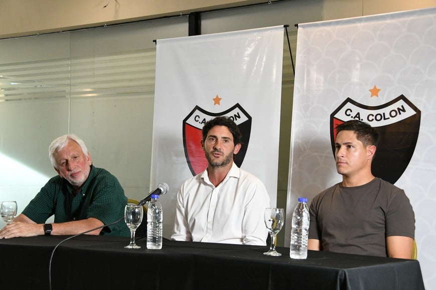 José Alonso, Diego Colotto y Ezequiel Medrán.