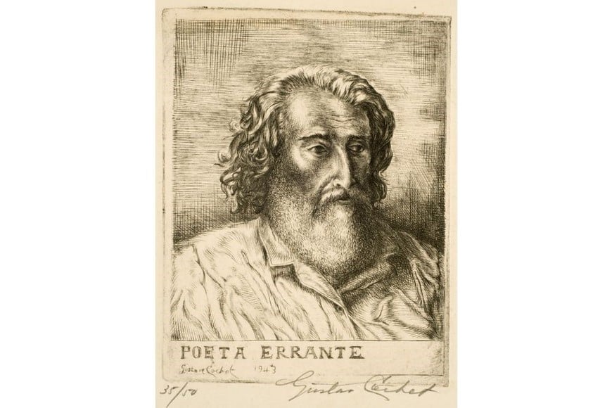 Poeta errante. Foto: Museo Nacional de Bellas Artes
