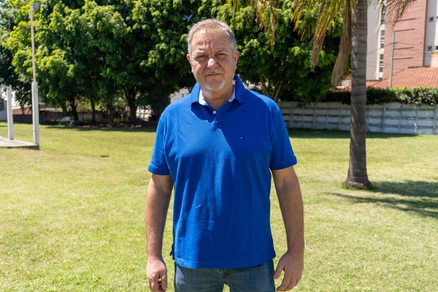 Hoy, en su segundo año como presidente y con un club en pleno movimiento. Gentileza
