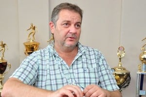 Alejandro Schneider, en su primera presidencia en Belgrano (2009).