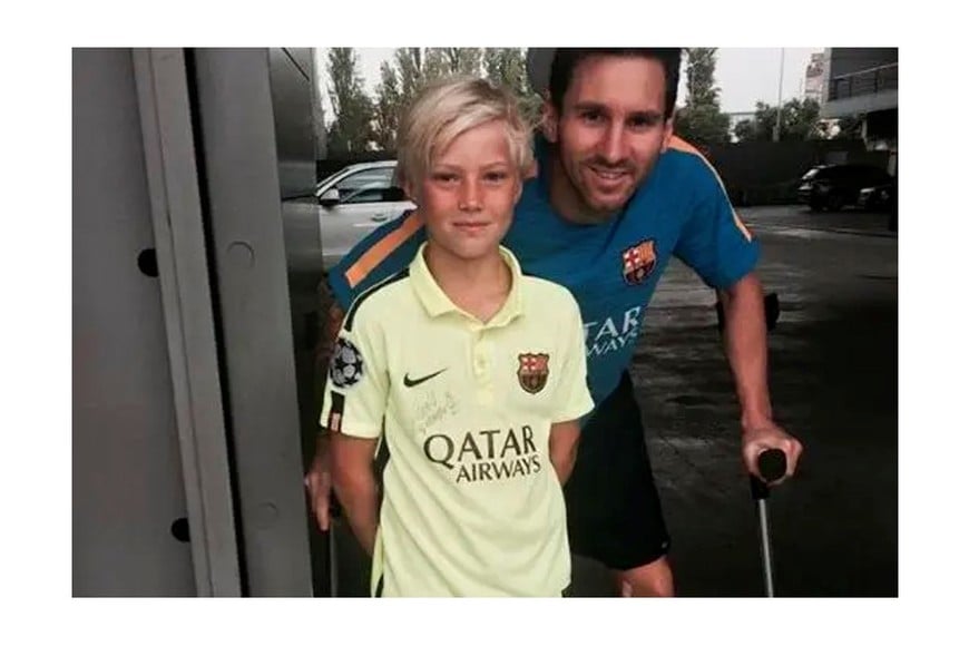 El hijo de Eidur Gudjohnsen, ahora rival de Messi.