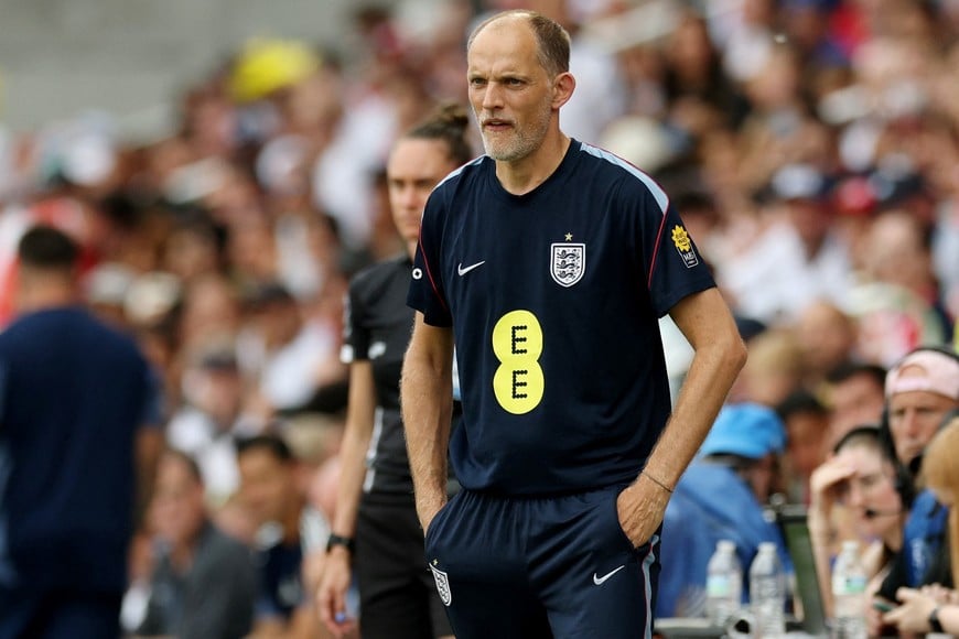 Soccer Football - International Friendly - England v Costa Rica - Inter&Co Stadium, Orlando, Florida, U.S. - June 10, 2026
England manager Thomas Tuchel IMAGN IMAGES via Reuters/Nathan Ray Seebeck