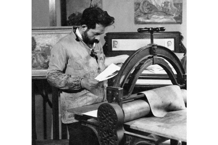 Cochet en pleno trabajo. Foto: Hilario Artes Letras Oficios