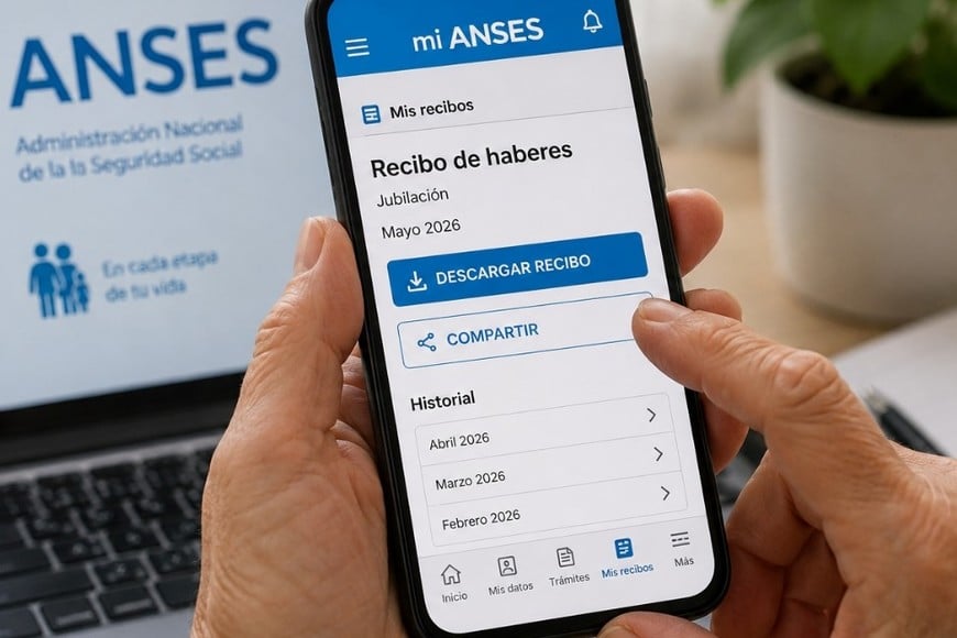 Consultar y descargar el recibo de haberes directamente desde su aplicación oficial para teléfonos celulares
