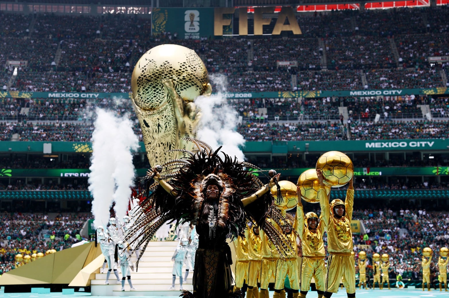 Mundial 2026: las increíbles fotos de la ceremonia de inauguración en México