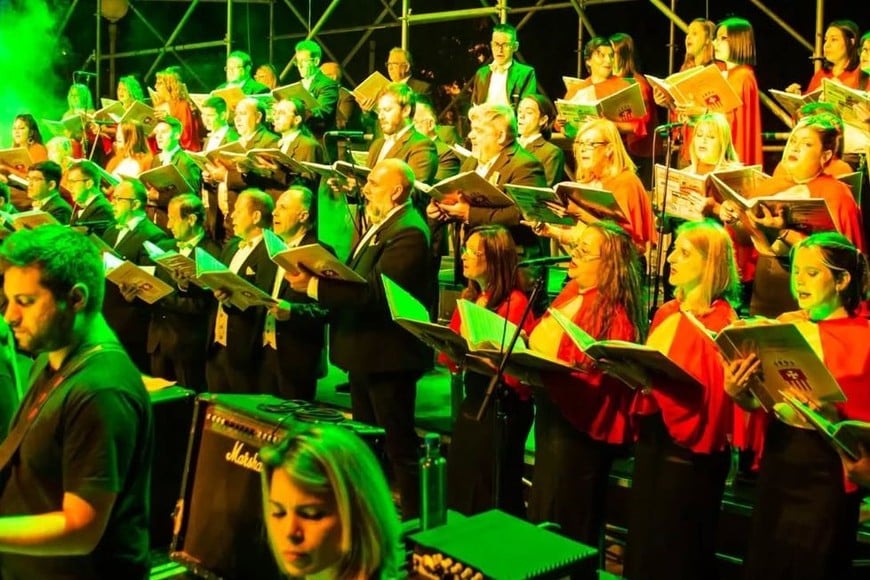Coro de la Merced. Foto: Gentileza producción