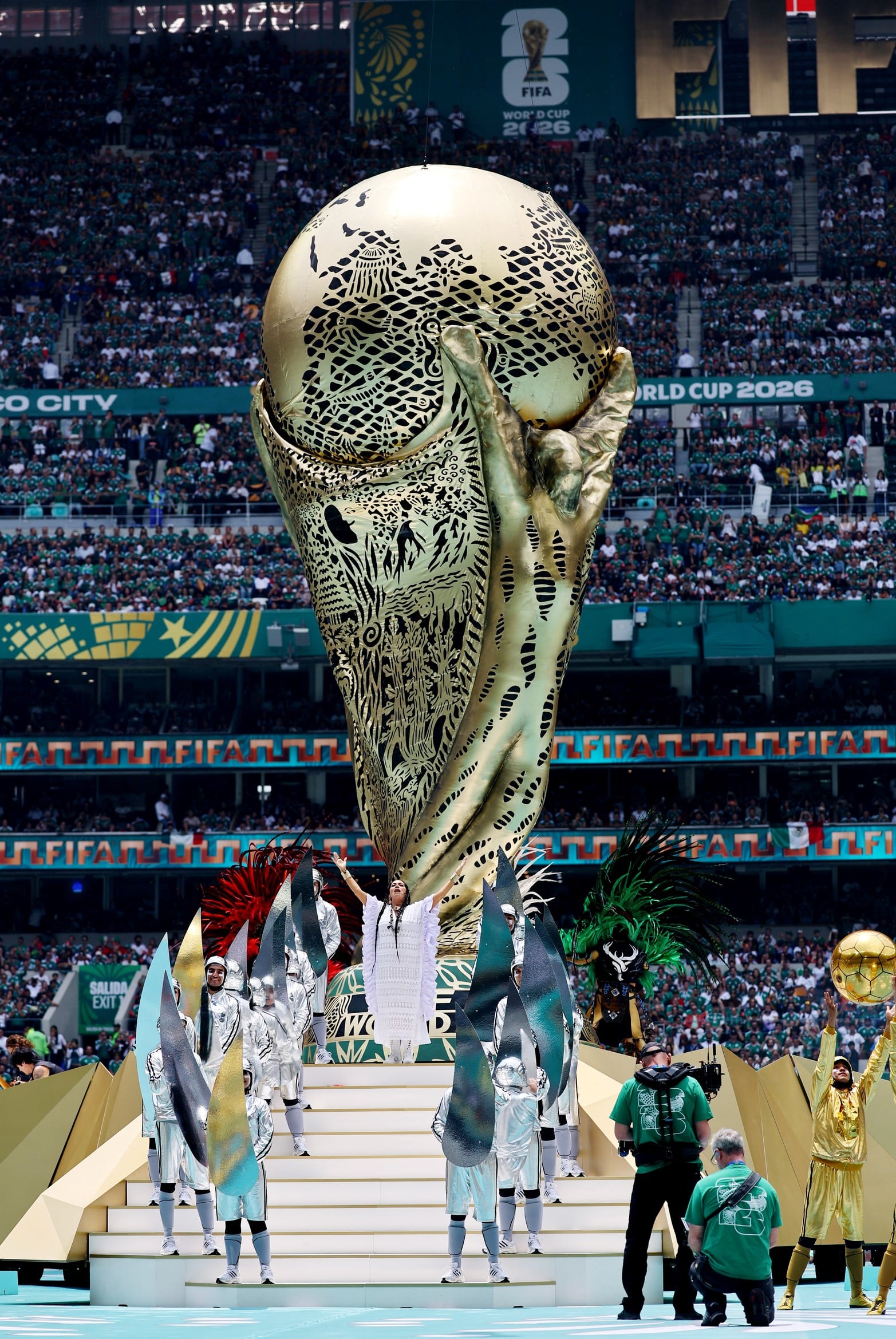 Mundial 2026: las increíbles fotos de la ceremonia de inauguración en México