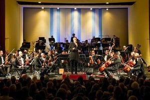 La Orquesta se presenta en el Centro Cultural Provincial. Foto: Gentileza OSPSF