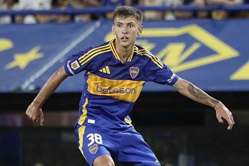 El juvenil saldrá a préstamo en busca de experiencia.  Foto: Prensa Boca.