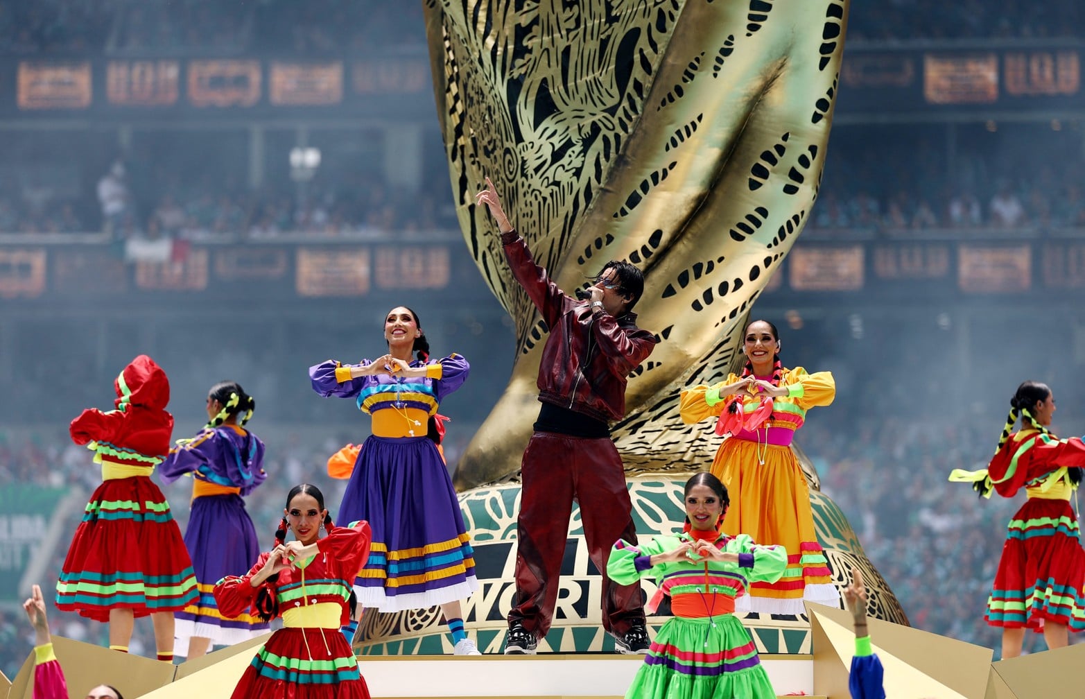 Mundial 2026: las increíbles fotos de la ceremonia de inauguración en México