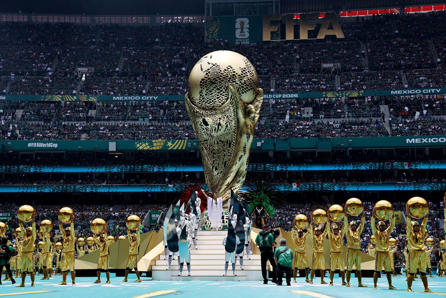 Mundial 2026: las increíbles fotos de la ceremonia de inauguración en México