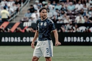 Scaloni emplazó a Tagliafico hasta el lunes. Foto: Prensa AFA.