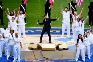 Soccer Football - FIFA World Cup 2026 - Group B - Canada v Bosnia and Herzegovina - Toronto Stadium, Toronto, Canada - June 12, 2026
Michael Buble performs during the opening ceremony before the match IMAGN IMAGES via Reuters/Kevin Sousa