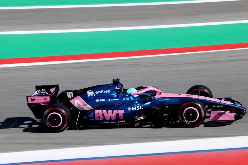 Formula One F1 - Barcelona-Catalunya Grand Prix - Circuit de Barcelona-Catalunya, Barcelona, Spain - June 12, 2026
Alpine's Pierre Gasly during practice REUTERS/Nacho Doce