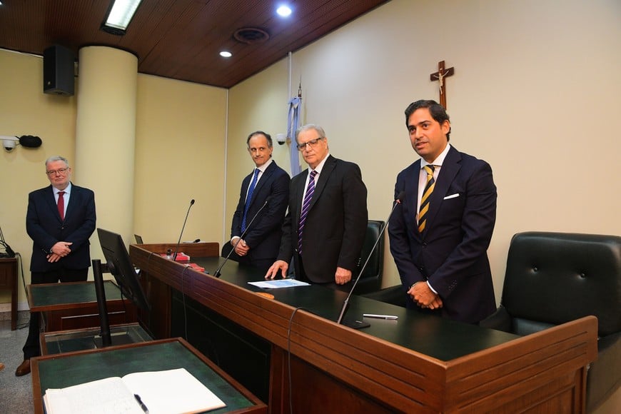 Emilio Rosatti juró como nuevo juez del Tribunal Oral Federal de Santa Fe