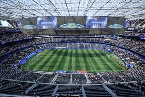 El SoFi Stadium de Los Ángeles espera por el duelo entre EE.UU. y Paraguay.