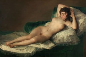 "La maja desnuda", de Goya. Foto: Museo del Prado.