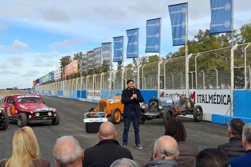 La Provincia, el municipio y Atlético de Rafaela impulsaron un proyecto clave para el circuito. Crédito fotos: Joaquín Molina.