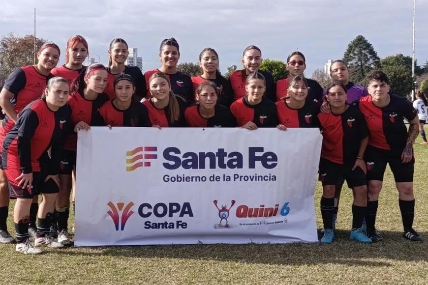 Las 11 de Colón en la revancha de este sábado. Foto: Prensa Copa Santa Fe.