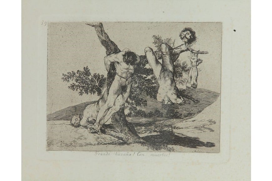 De la serie Desastres de la Guerra. Foto: Museo Nacional de Bellas Artes