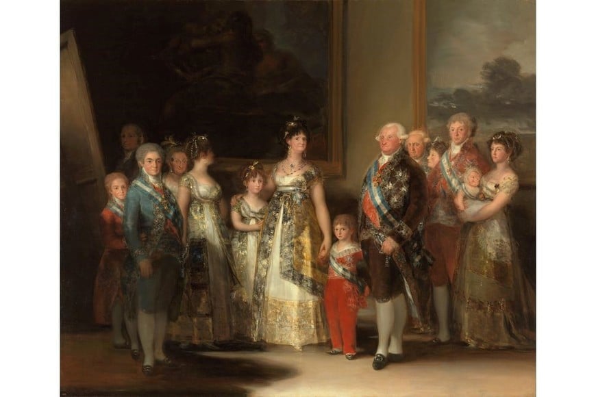 "La familia de Carlos IV". Foto: Museo del Prado