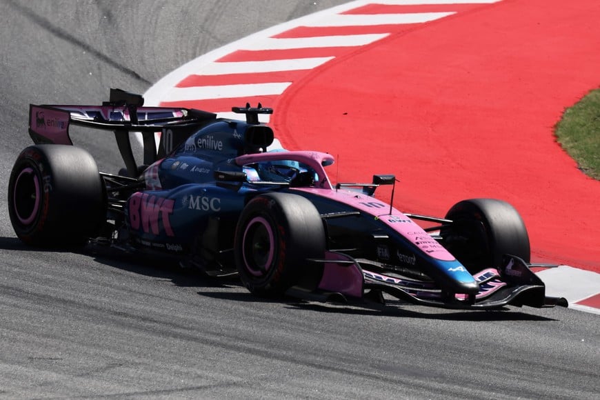 Formula One F1 - Barcelona-Catalunya Grand Prix - Circuit de Barcelona-Catalunya, Barcelona, Spain - June 13, 2026
Alpine's Pierre Gasly during qualifying REUTERS/Nacho Doce