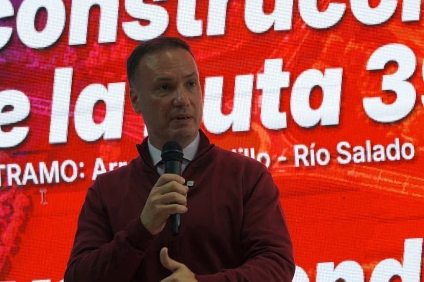 Lisandro Enrico, ministro de Obras Públicas de Santa Fe