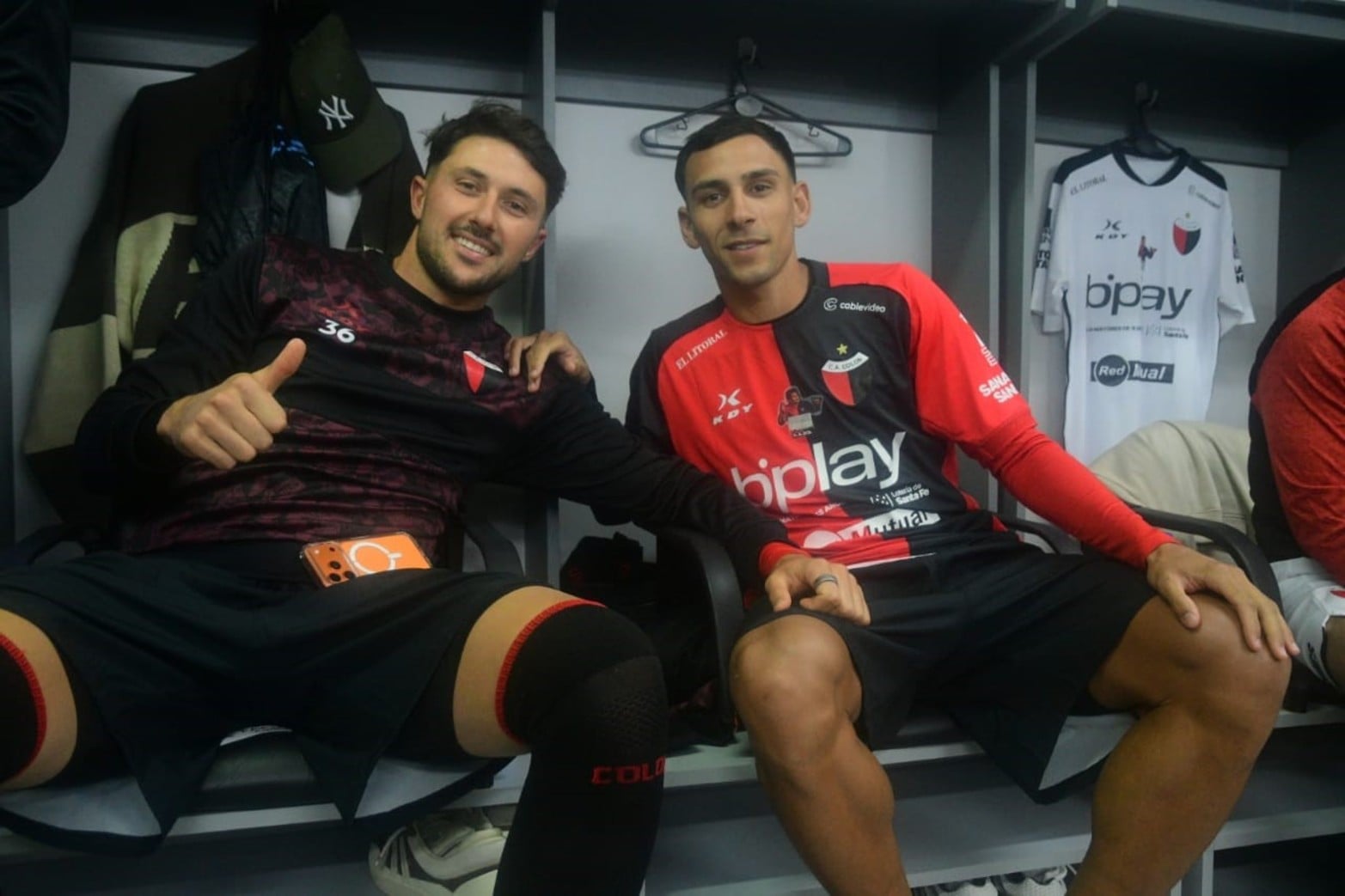 Garces y Meza, defensores del campeón 2021. 