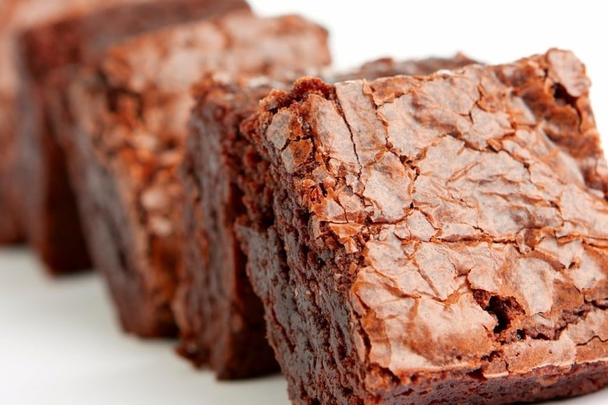 Los brownies permiten resolver una merienda especial en menos de una hora