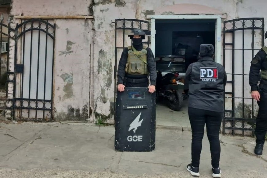Cuatro detenidos por microtráfico en barrio San Lorenzo. Foto: Gentileza