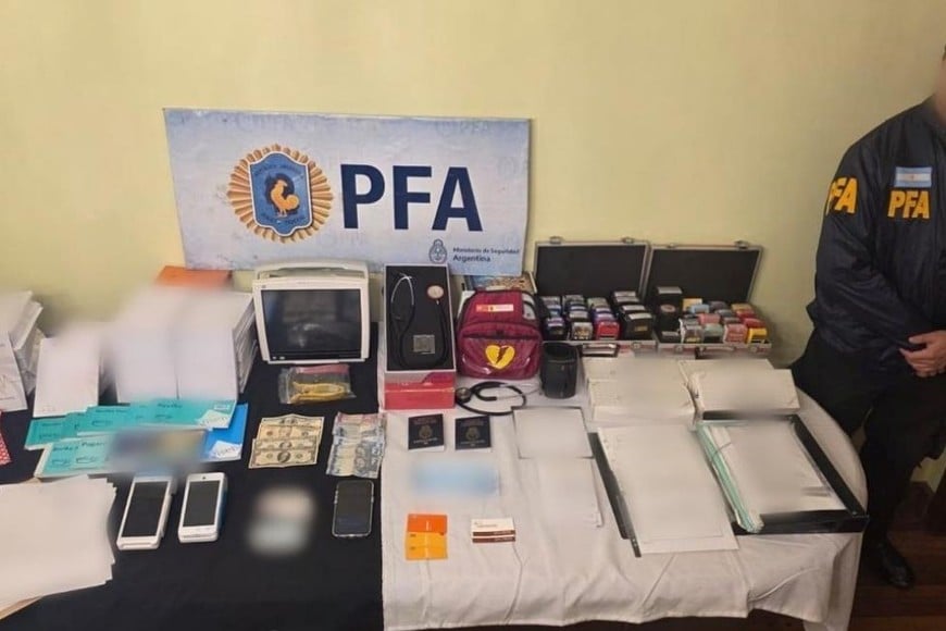 Operativo de la Policía Federal por venta de fentanilo y morfina en el sur santafesino.