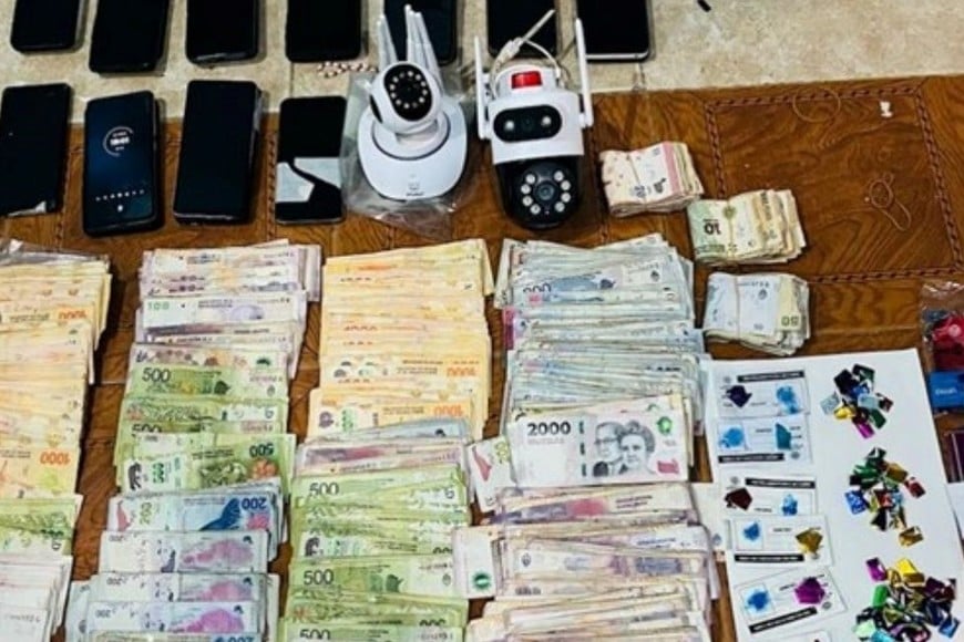 Cuatro detenidos por microtráfico en barrio San Lorenzo. Foto: Gentileza