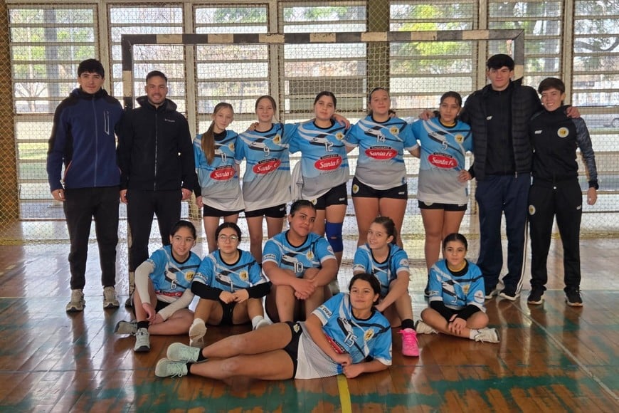 La rama femenina de menores también celebró una victoria frente a Independiente de Santo Tomé