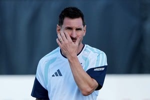 Soccer Football - FIFA World Cup 2026 - Argentina Training - Sporting KC Training Centre, Kansas City, Kansas, U.S. - June 15, 2026 
Argentina's Lionel Messi during training IMAGN IMAGES via Reuters/Denny Medley