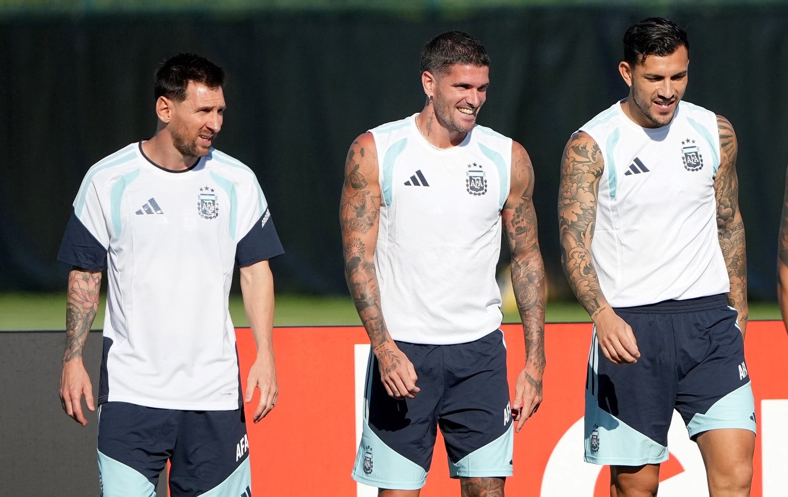 El plantel dirigido por Lionel Scaloni completó su práctica final.