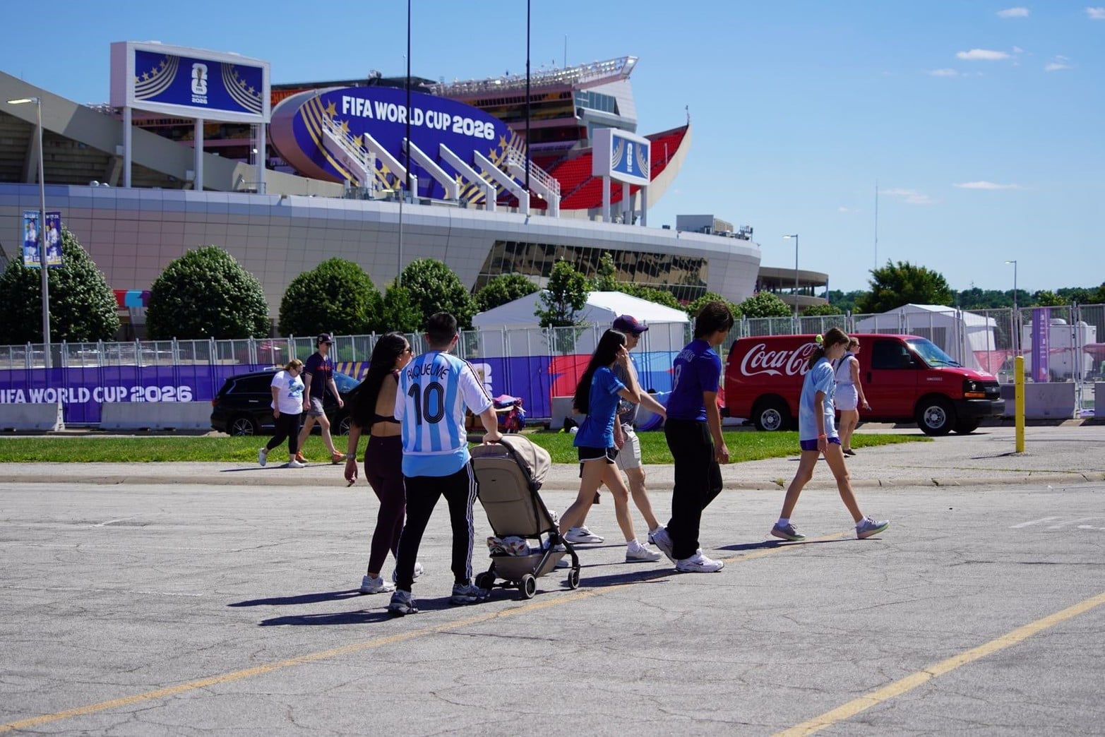 El Litoral en la ciudad de Kansas | Hinchas argentinos en Estados Unidos | . Foto: Fernando Nicola