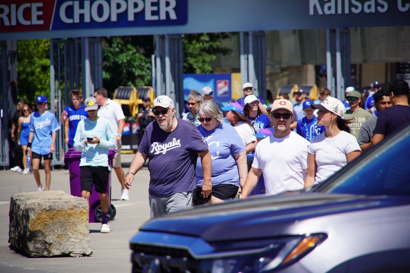 Fans de los Kansas City Royals, equipo de baseball. Foto: Fernando Nicola