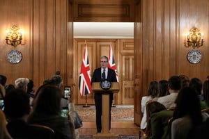 Keir Starmer anunció la prohibición de redes para menores de 16 años. Foto: Reuters